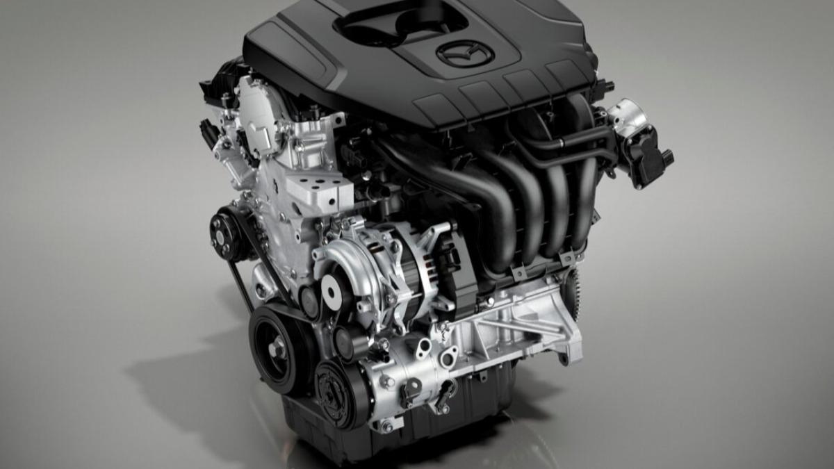 新世代CX-5首波搭載2.5升Skyactiv-G汽油引擎,並可結合24V輕油電系統。(圖/Mazda提供)