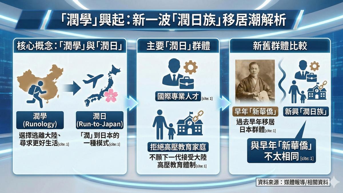 從新華僑到潤日，大陸移民型態大不同。（圖／TVBS）