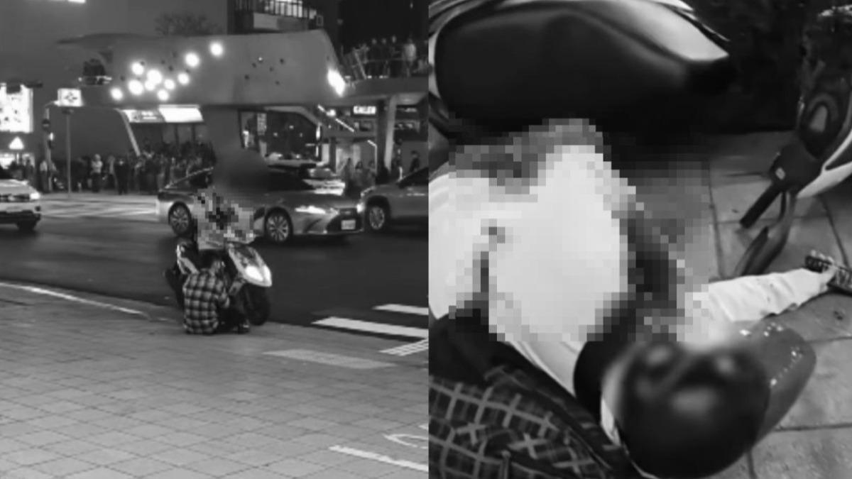北捷中山砍人/無辜騎士遭砍喪命 親姊深夜「重回現場」痛哭悼弟
