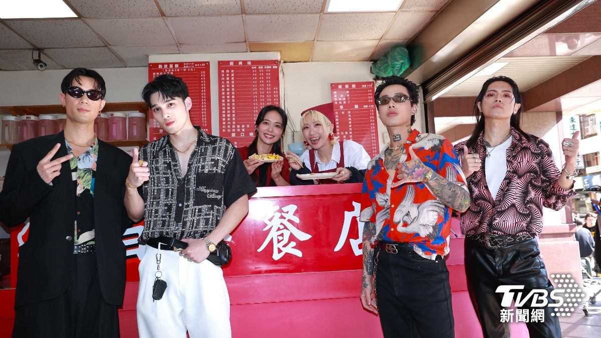陳明珠’、Lulu、黃偉晉和TRASH。(圖/黃城碩攝)