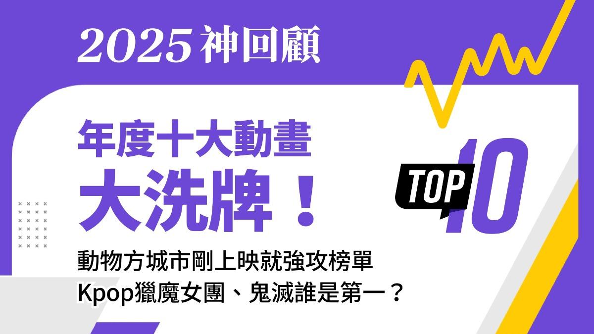 年度十大動畫排名白熱化！「第一名」壓倒性勝出　咒術迴戰急起直追