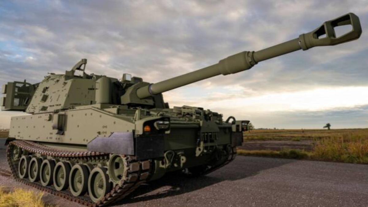 美國批准對台出售60門M109A7自走砲,將有助於國軍砲兵部隊戰力現代化。(圖/BAE)