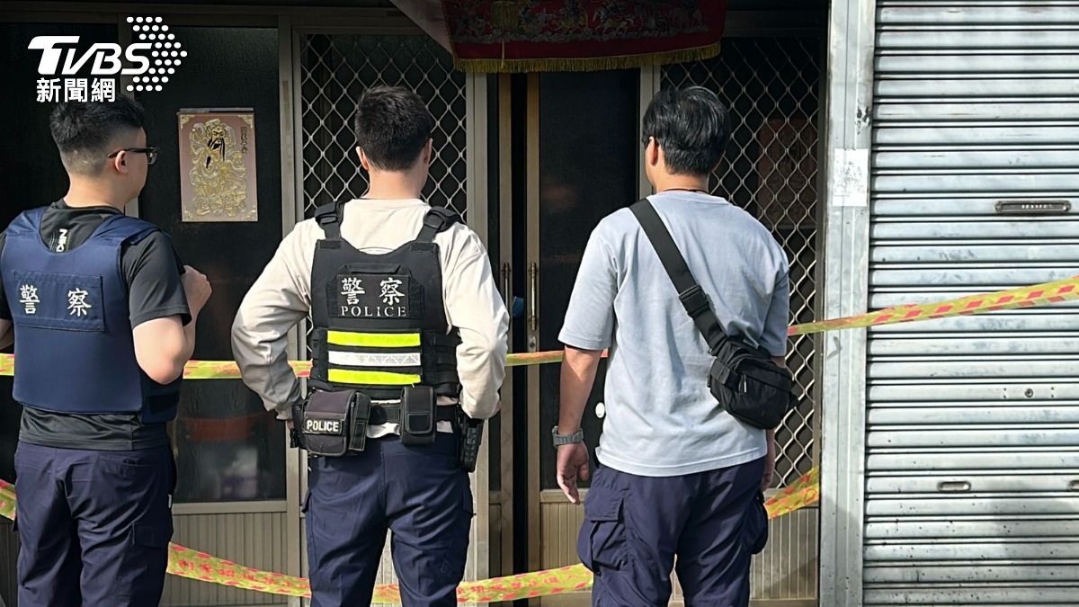 台中市豐原區今(24)日上午9時9分發生一起砍人案件。(圖/林冠丞攝)