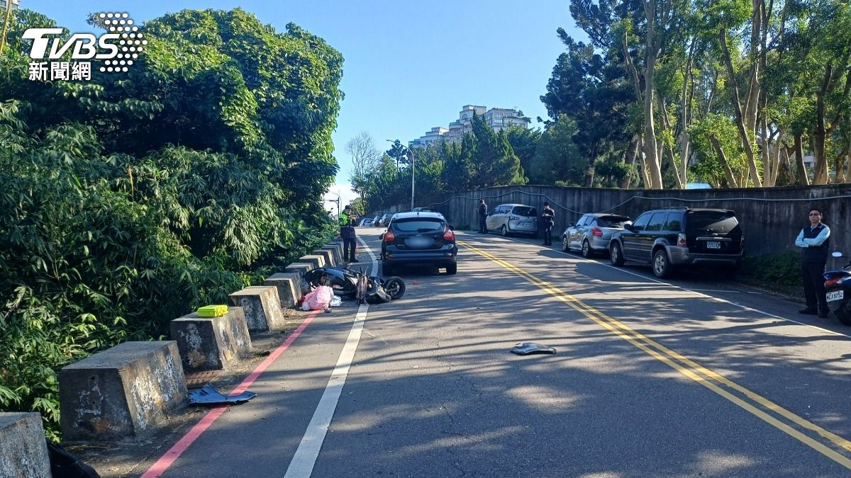 又是毒駕害死人!淡水女逆向猛撞 機車騎士噴飛摔3公尺邊坡身亡