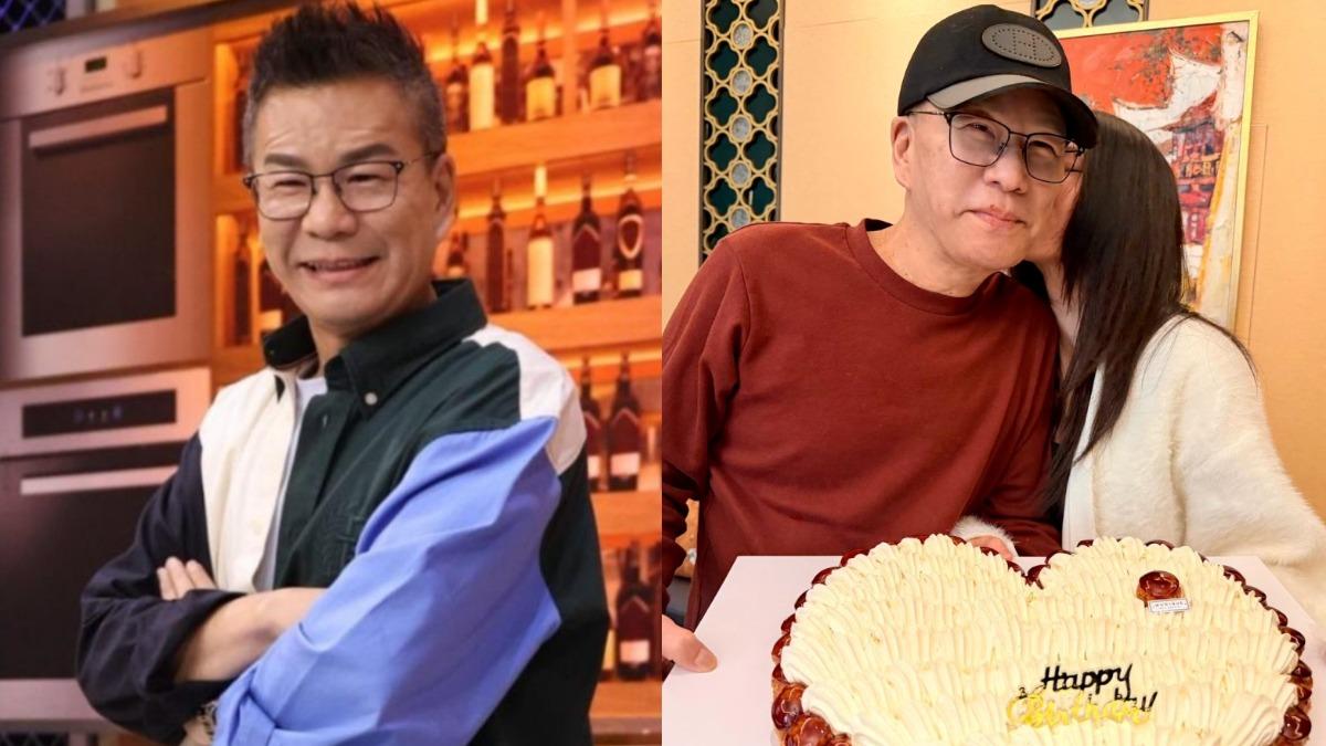 沈玉琳告假休養中，他向《TVBS新聞網》分享生日願望。（圖／TVBS資料照、翻攝沈玉琳臉書)