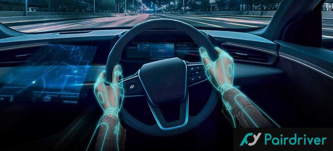 「Pairdriver」是一種將駕駛者與自動化系統串聯起來的協同轉向技術。(圖/JTEKT提供)