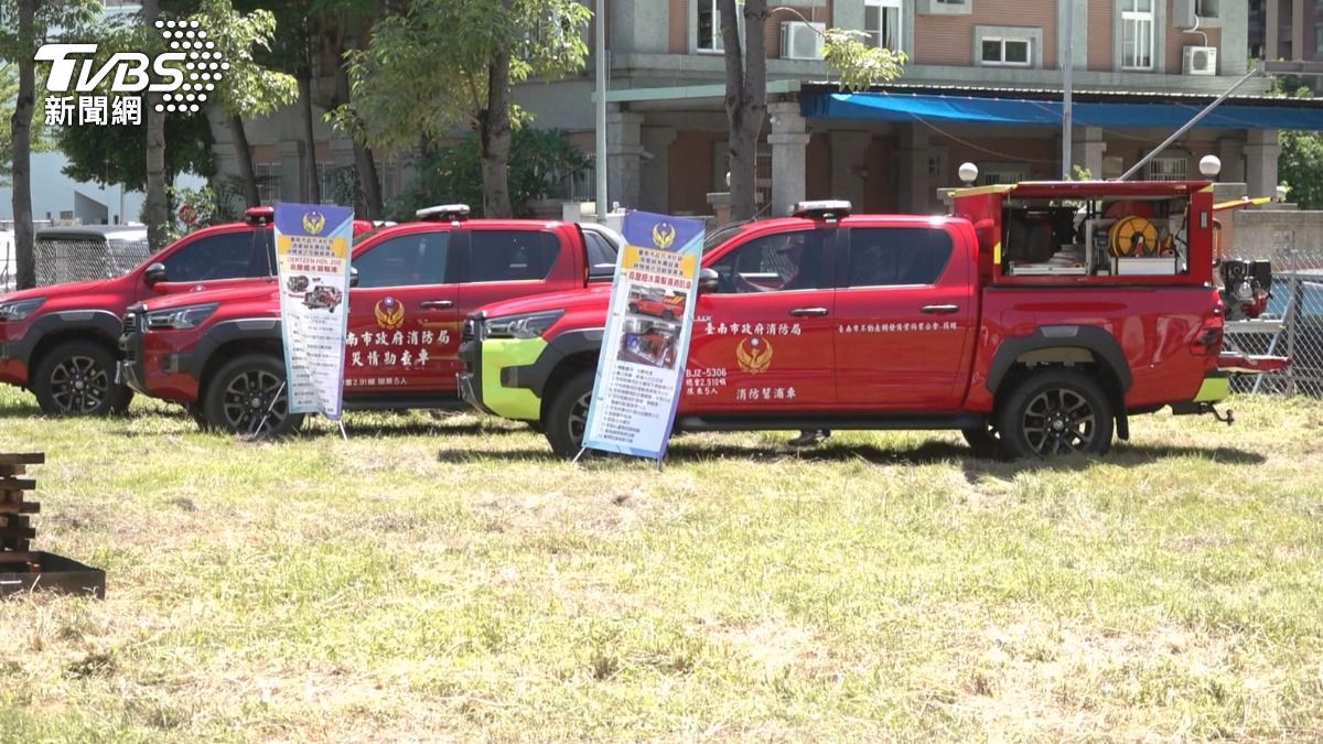 廉政署搜索行動主要是清查一輛高壓細水霧幫浦消防車，而李明峯疑似從中獲利。（圖／TVBS）