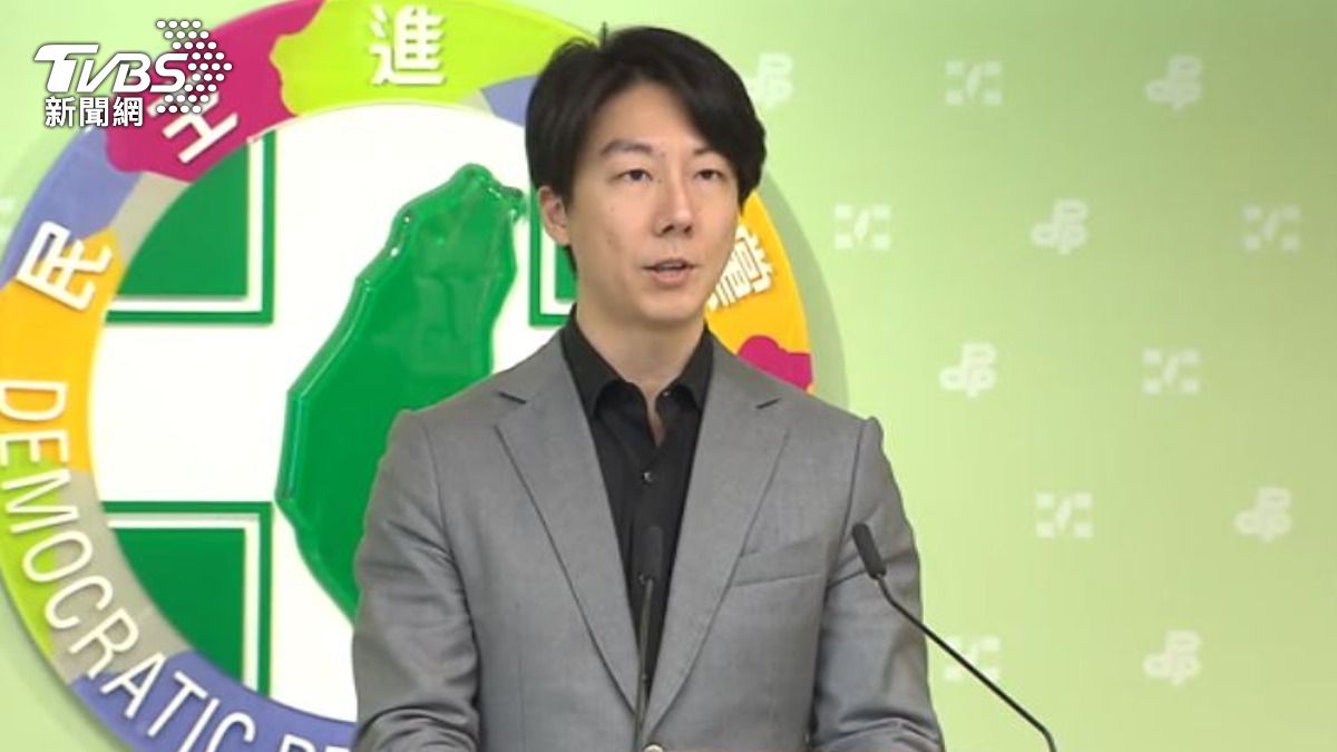 民進黨發言人吳崢。(圖/TVBS)