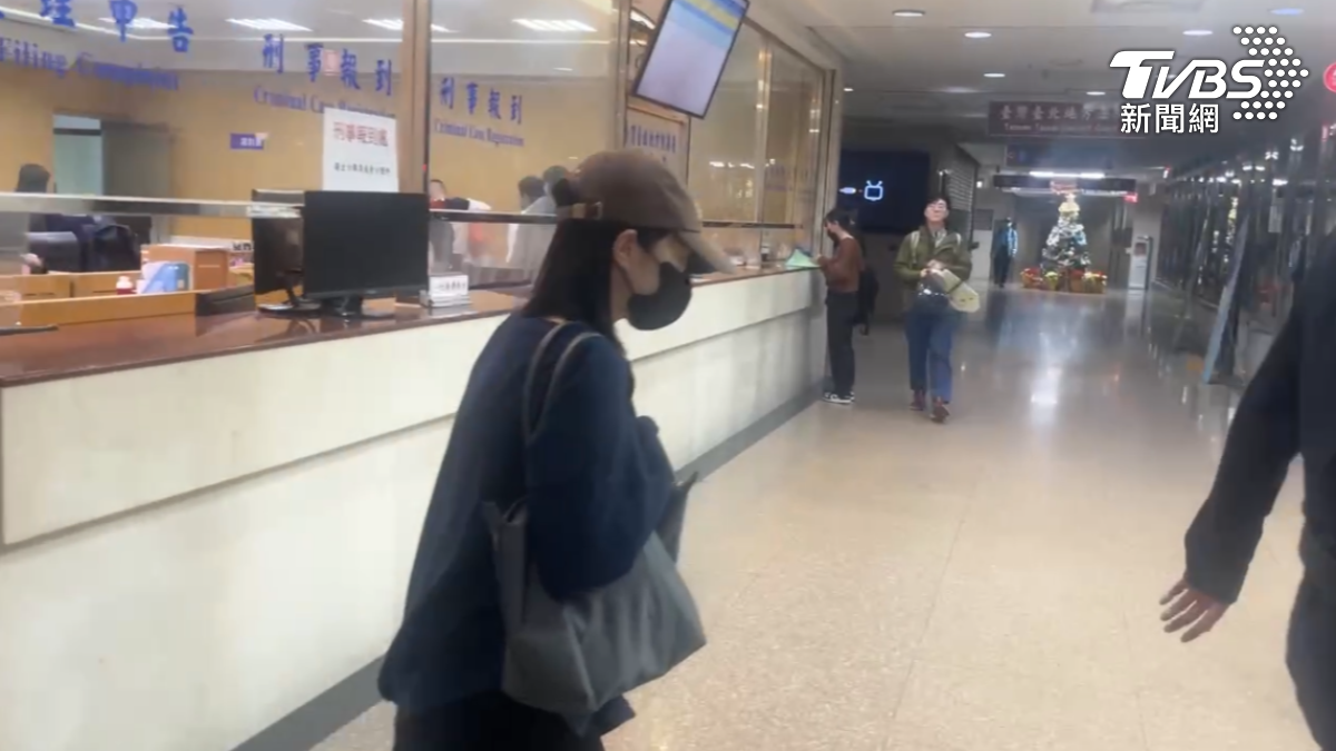 女特助劉純妤。（圖／董明皓攝）