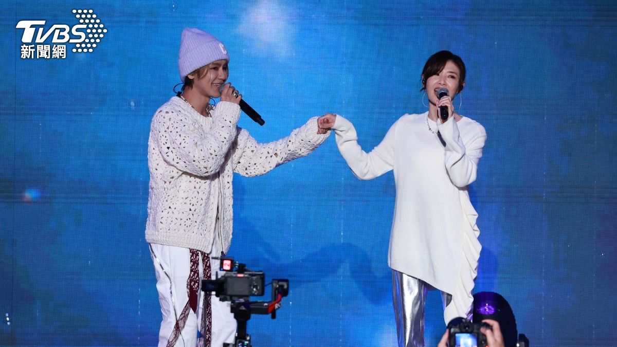 蘇慧倫邀鼓鼓合唱〈在我生命中的每一天〉。(圖/趙世平攝)