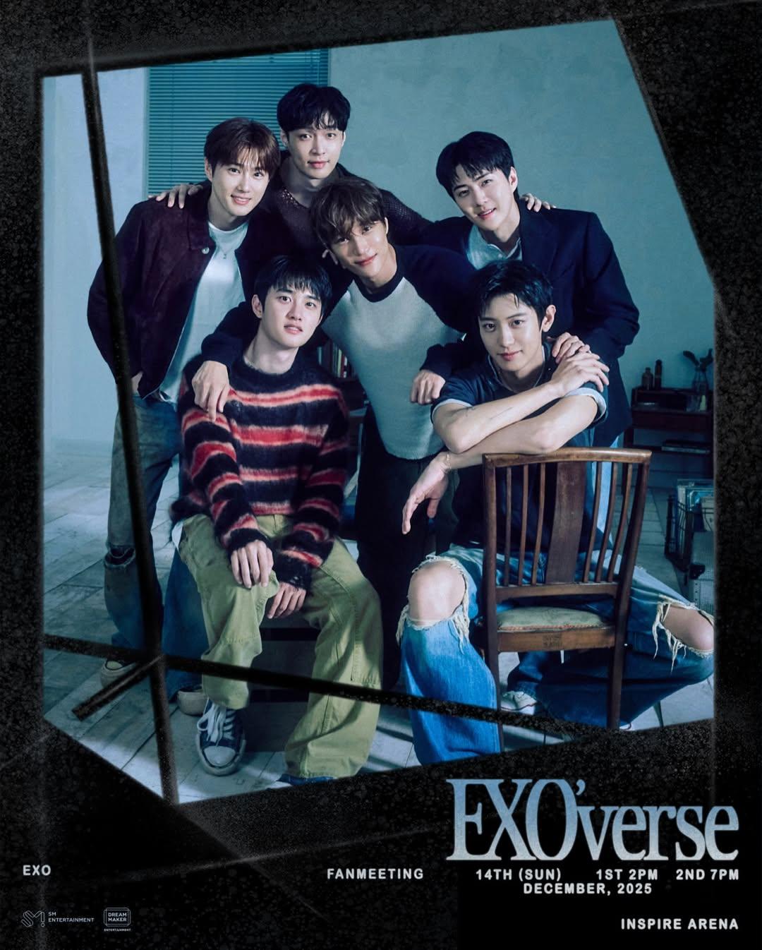 張藝興缺席EXO見面會。（圖／翻攝自IG＠weareone.exo）