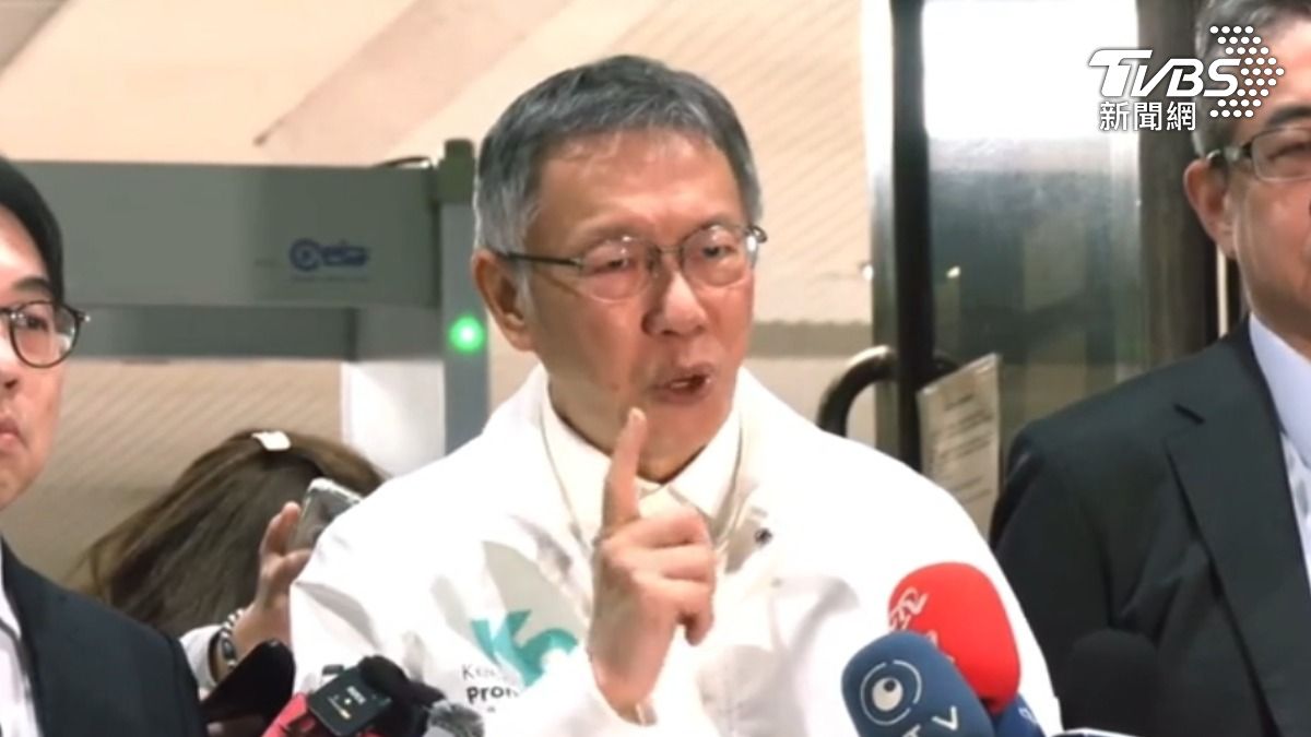 京華城案辯論終結,柯文哲火力全開,點名總統賴清德,未來會從「清德宗」變成崇禎皇帝。(圖/TVBS)