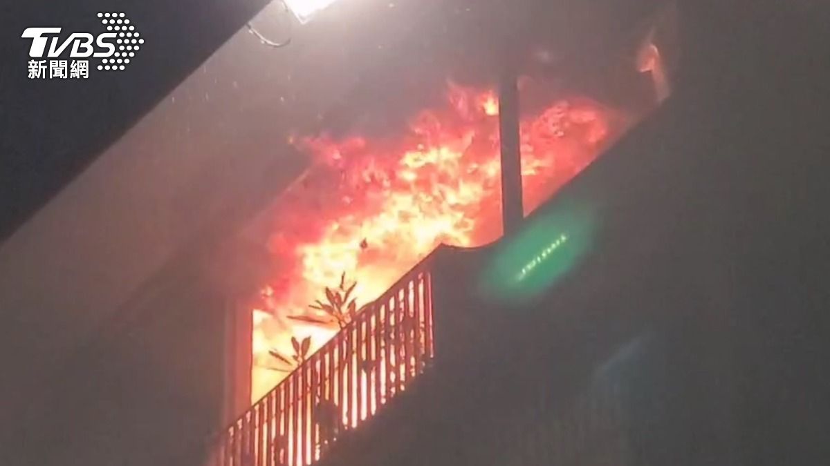 快訊/北市中山區民宅火災!2民眾受困6樓 焦黑明顯死亡