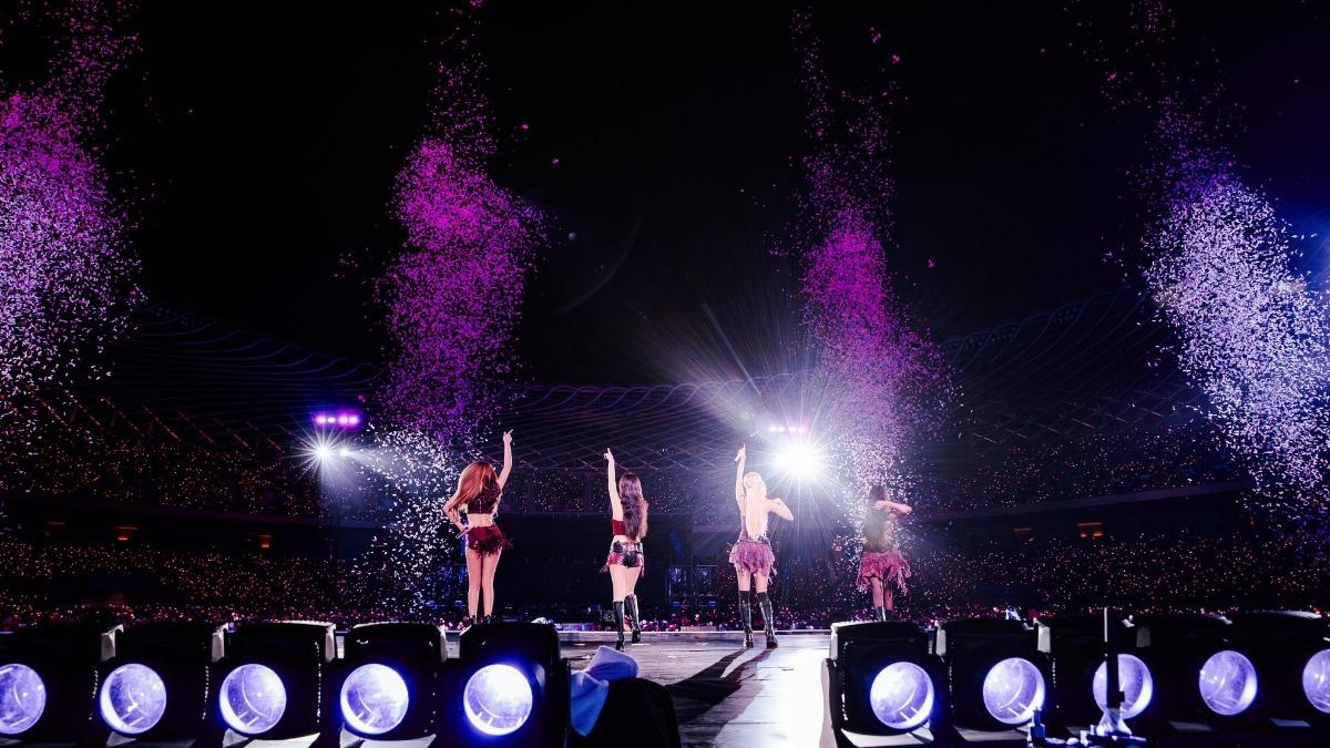 BLACKPINK今年強勢重返高雄世運主場館,刷新世運票房紀錄。(圖/翻攝自Live Nation Taiwan 理想國 ig)