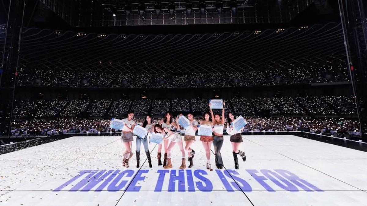 TWICE出道十年終於來台開唱,更宣布明年3月加場演出。(圖/翻攝自twicetagram ig)