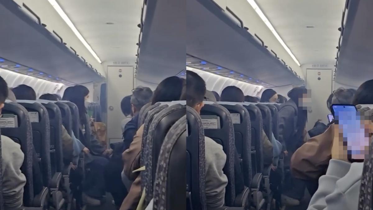 機艙突竄怪味煙霧!乘客恐慌「要求安全門逃生」立榮航空曝原因