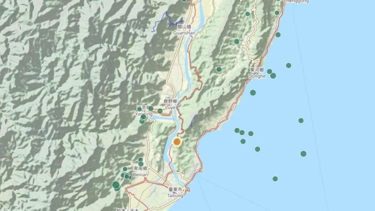 台東地震只是開始?1斷層活躍了 郭鎧紋示警:恐爆規模7強震