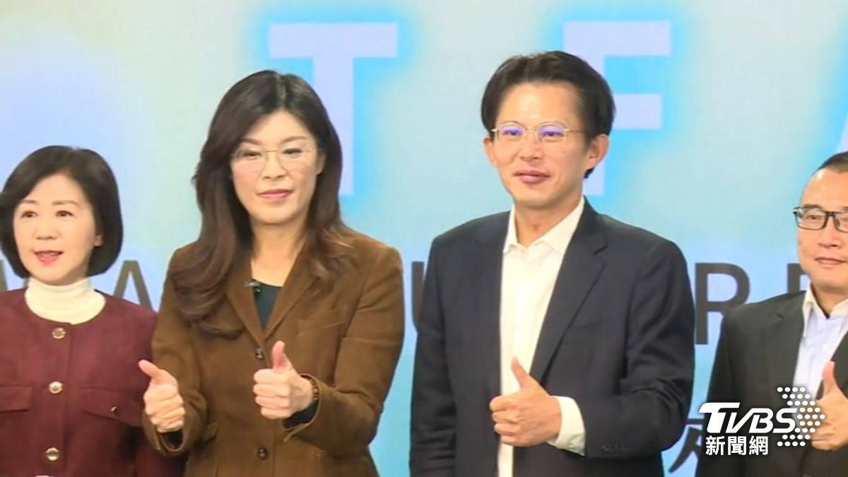 鄭麗文與黃國昌(圖/TVBS資料畫面)