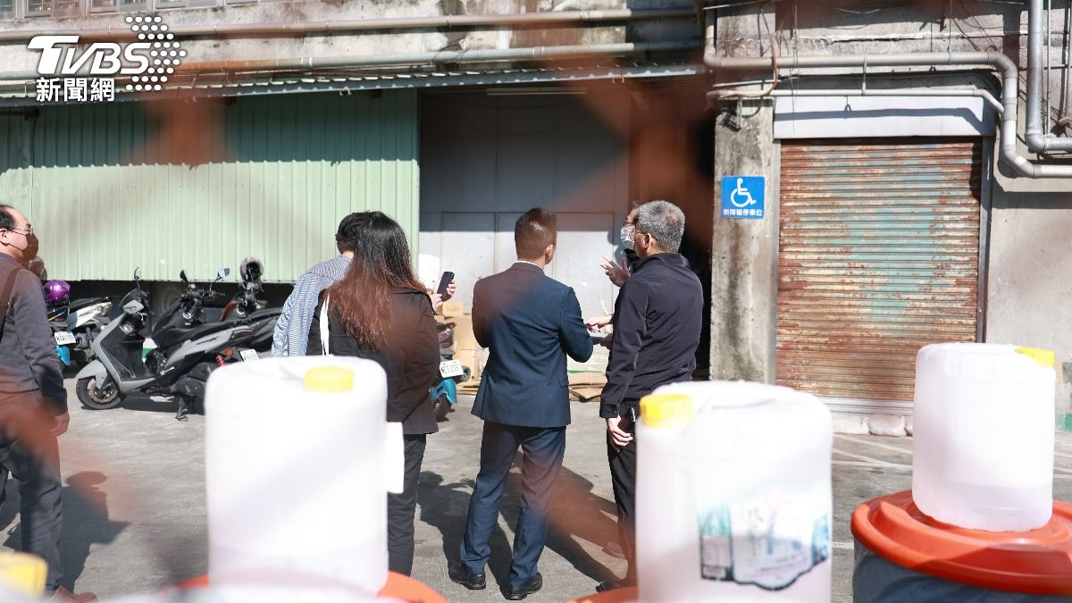 犯嫌跳樓身亡地點。（資料圖／華子琛攝）