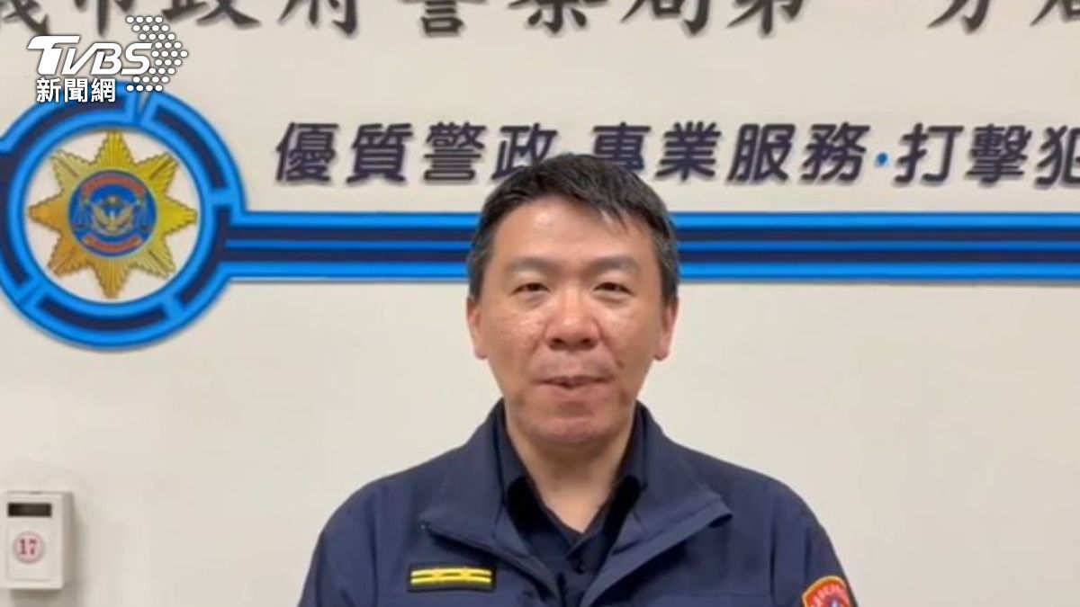 第一分局第五組組長李欣育。(圖/TVBS)
