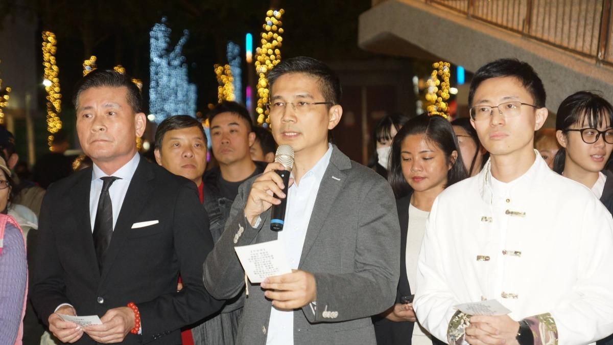 活動發起人曾獻瑩表示,要讓市民朋友都活在愛中,充滿光明與希望。(圖/翻攝自曾獻瑩臉書)