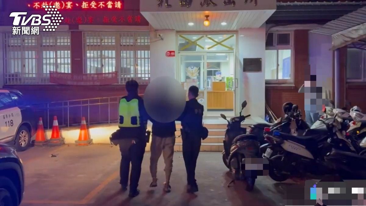 全案將依傷害、恐嚇罪送辦，建請羈押避免再犯。（圖／TVBS）