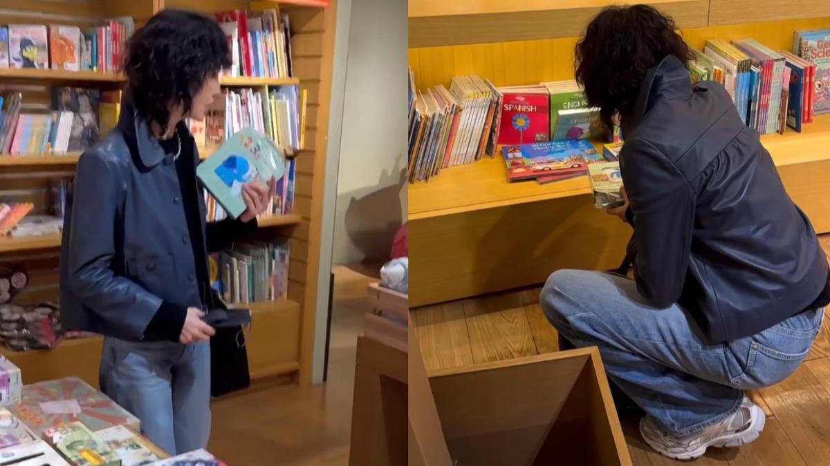 張曼玉私下穿搭俐落又有型。(圖/翻攝自張曼玉臉書)