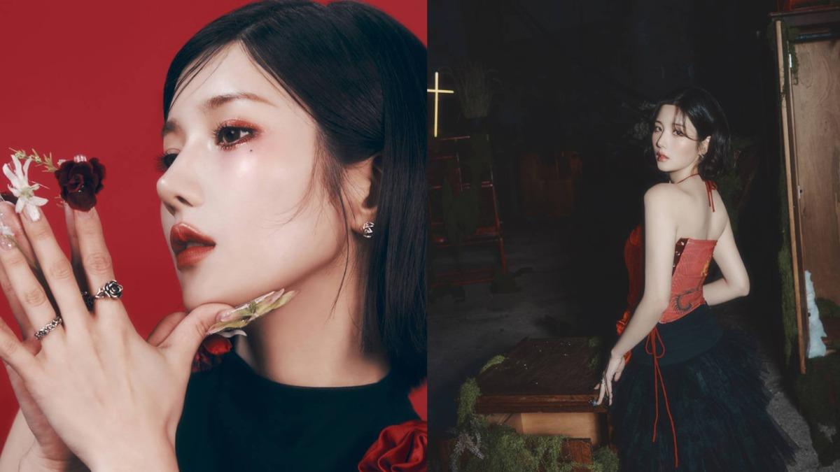 高雄跨年雙彩蛋!「水彈女王」權恩妃紅色喜氣現身 10吋高空花火迎新年