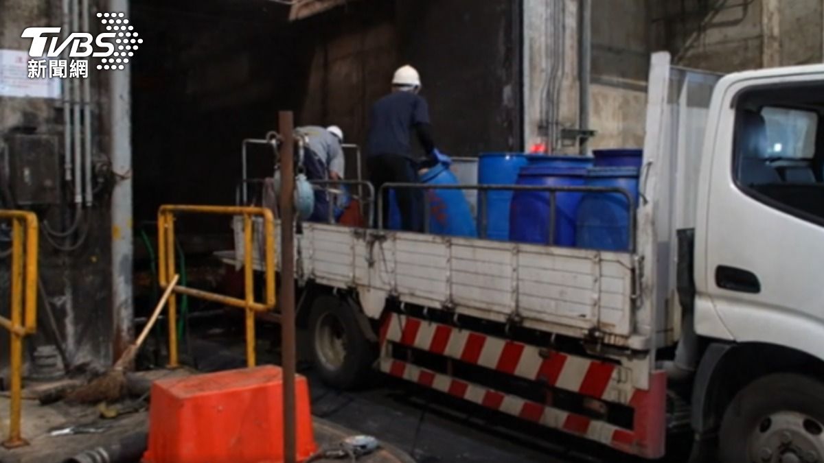 桃園生質能中心廚餘轉化再利用。(圖/TVBS)