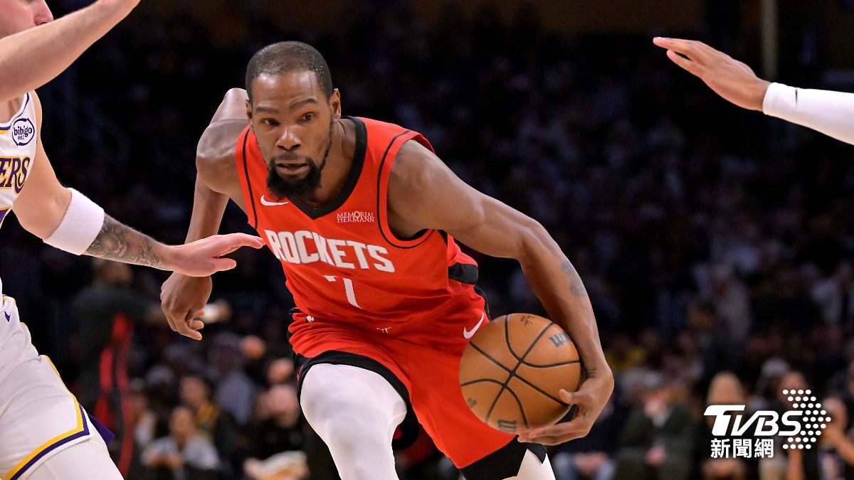 NBA／杜蘭特轟25分領軍！火箭耶誕大戰打爆湖人賞3連敗