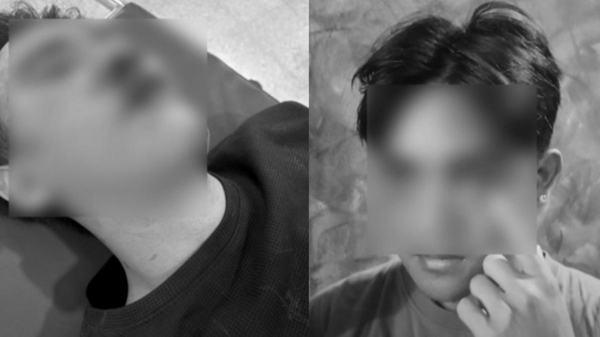 受害男子遇到女方主動搭訕以為艷遇,沒想到被女方男友暴打一頓,一度失去意識。(圖/翻攝 Fb @แจ็ค โพธิ์แดง)