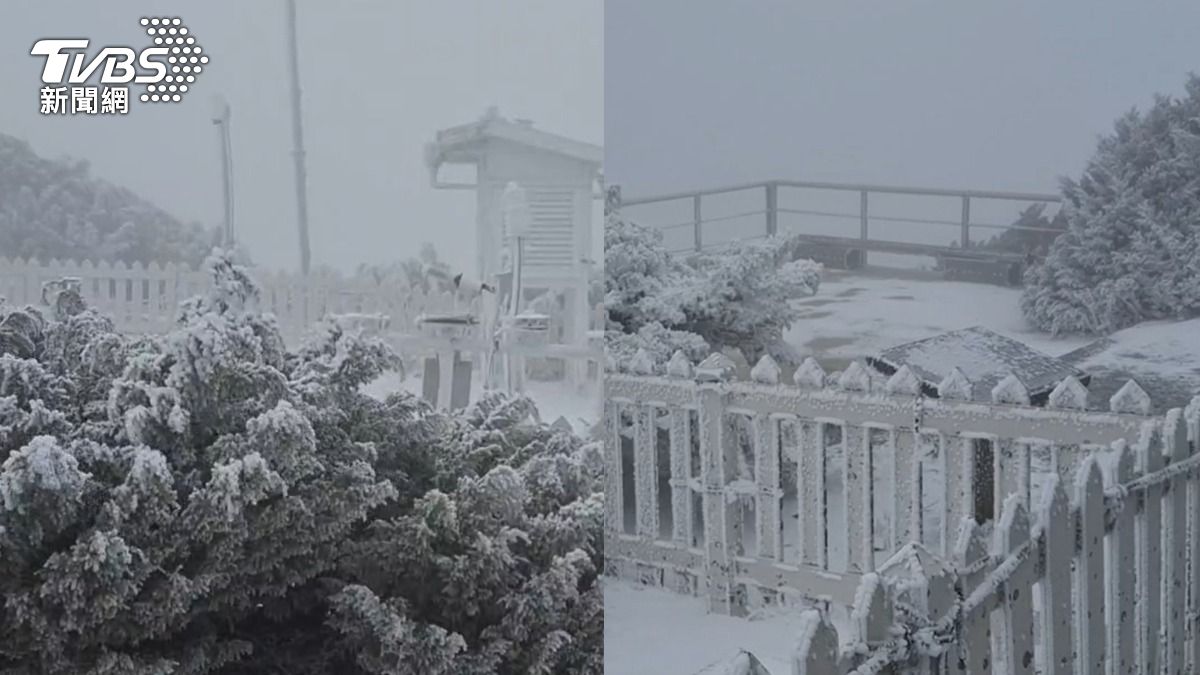 「玉山降雪」絕美畫面曝!登山客受困步道 靠1物撐過10小時