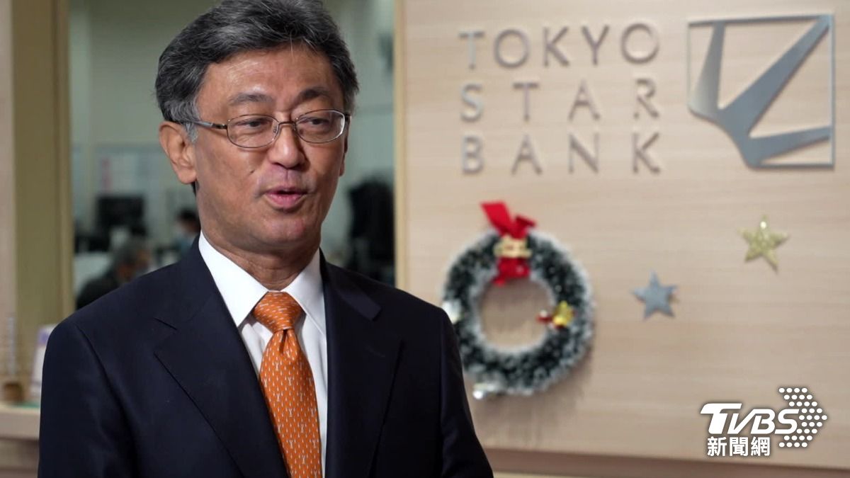 東京之星銀行總經理 伊東 武／TVBS攝