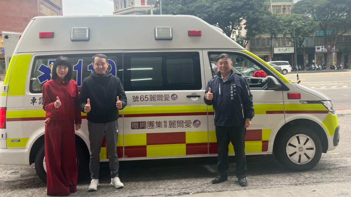 善心企業捐救護車!往返台中街道救護1.6萬次 死神前拉回54人