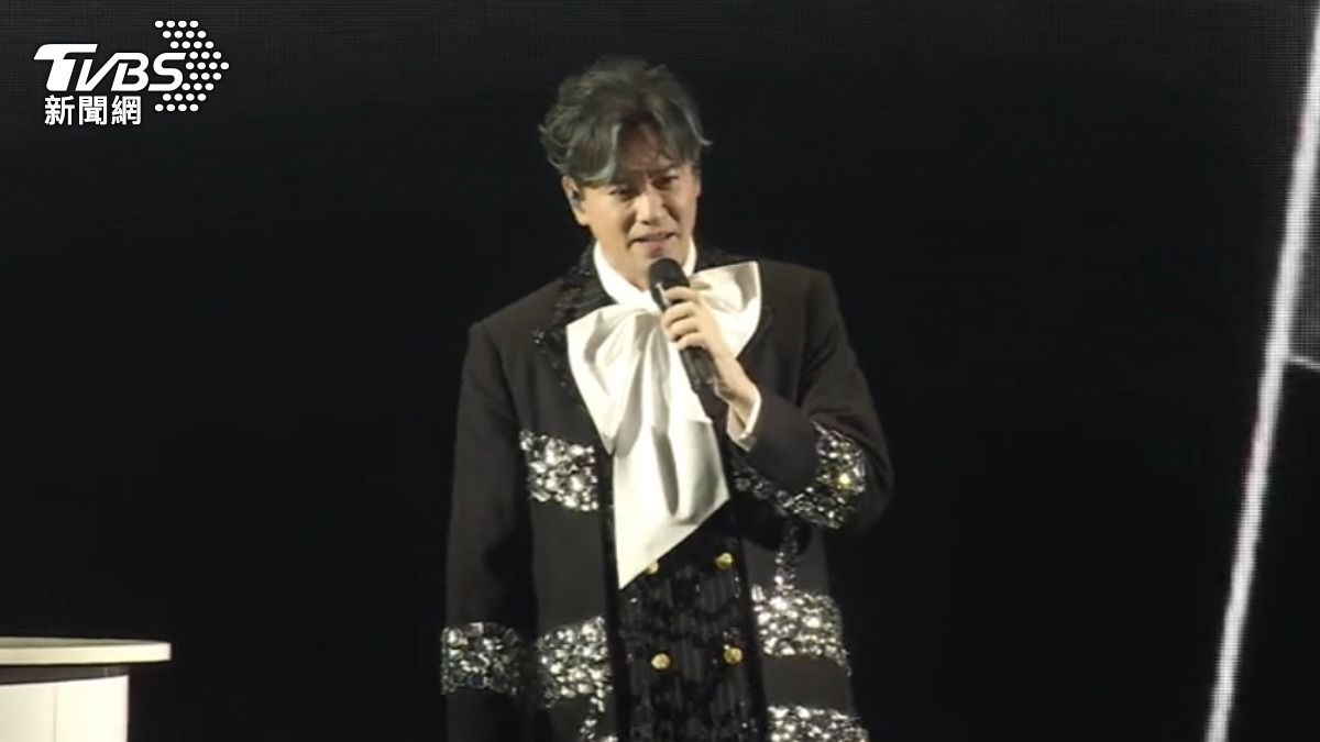 李聖傑在小巨蛋辦演唱會。（圖／TVBS）