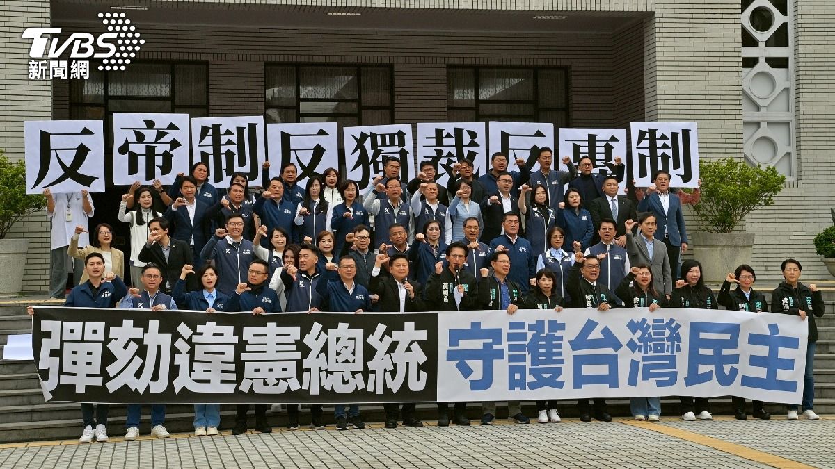 立法院通過「彈劾賴清德案」,預計將於明年5月19日舉行彈劾投票。(圖/胡瑞麒攝)