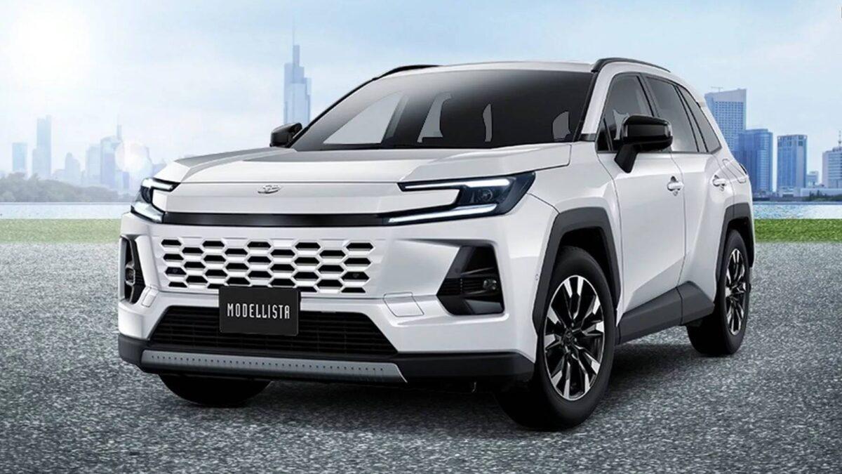 RAV4 Z原廠模樣。(圖/翻攝自Modellista)