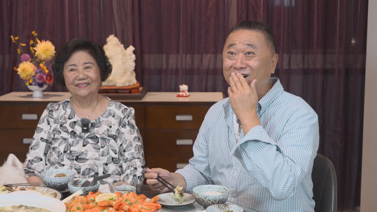 對吃相當講究的邰智源,大讚羅媽媽廚藝驚人。(圖/大牛比較攬提供)