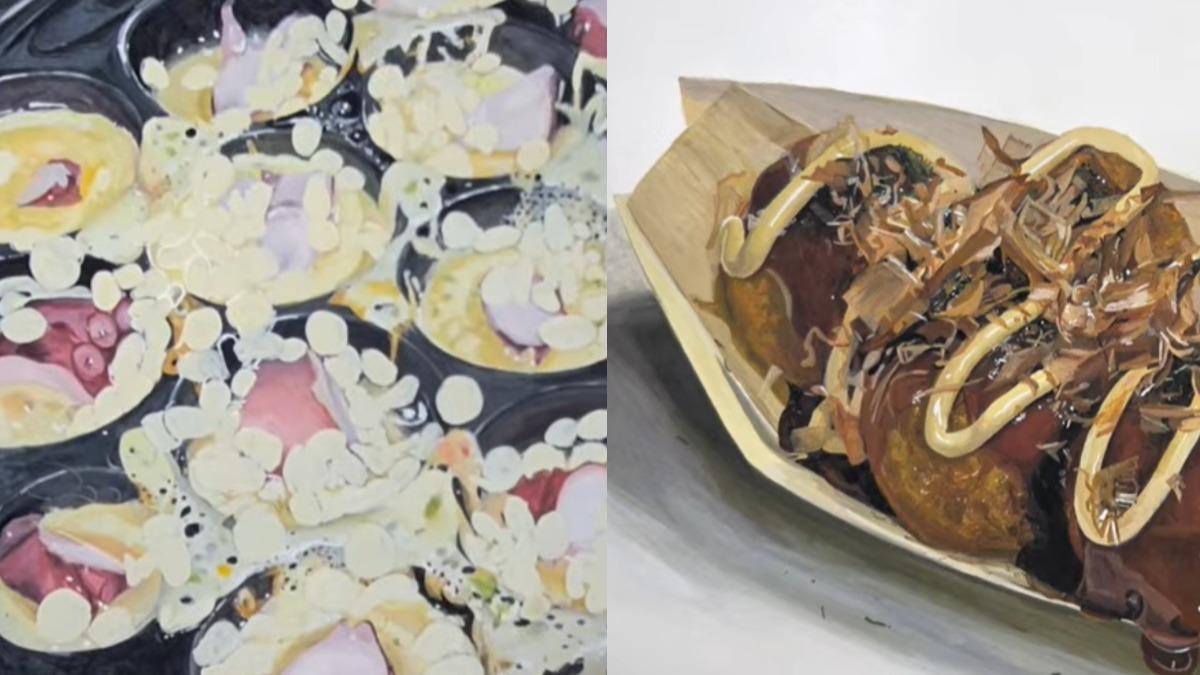 日網瘋傳章魚燒製作影片!從麵糊到裝盒「全程手繪」震驚網友