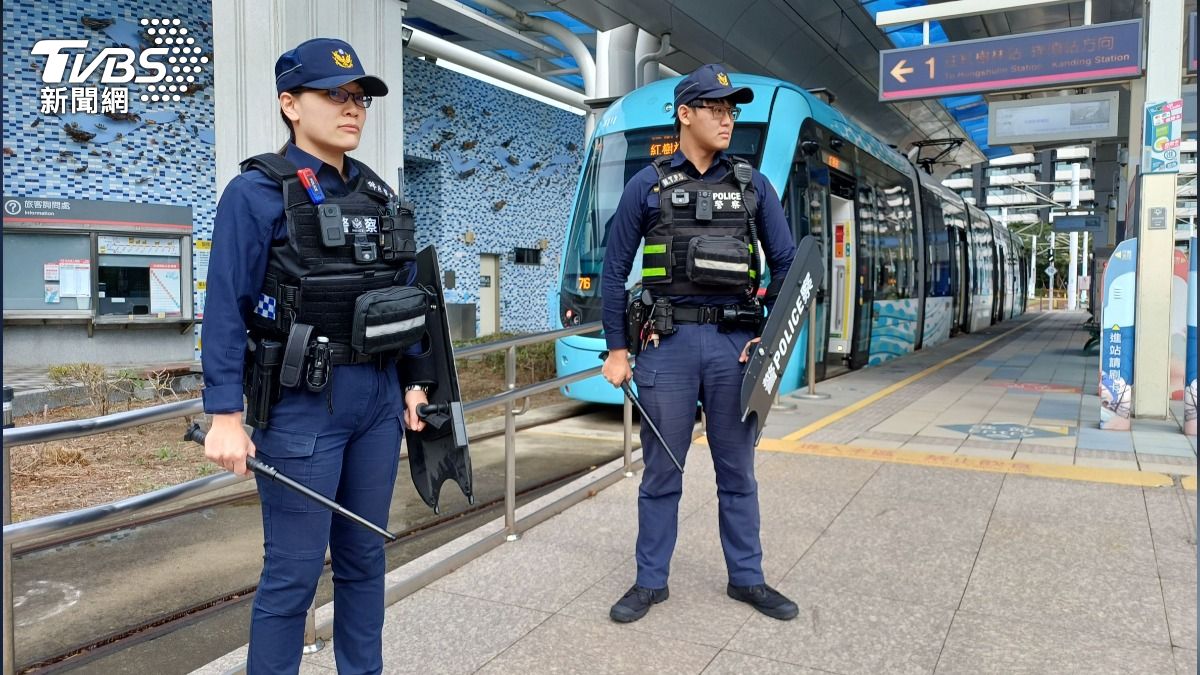淡水跨年煙火3.5萬發!維安升級 警犬、空拍全出動