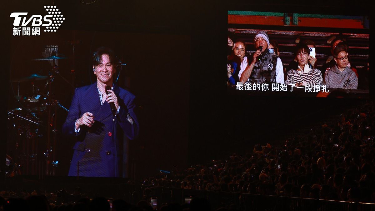 李聖傑好心疼!曾國城小巨蛋獻唱「抱病狂咳超慘」 炎亞綸幫拍背