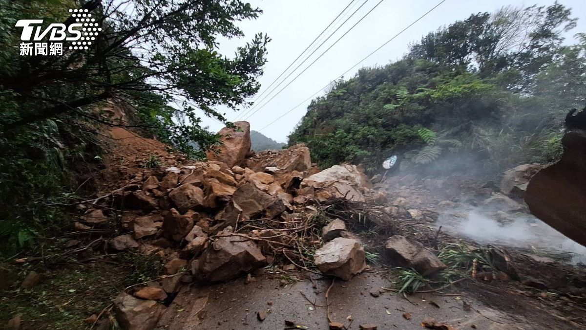 規模7.0強震!平溪106線「大規模土石崩落」 雙向道路封閉