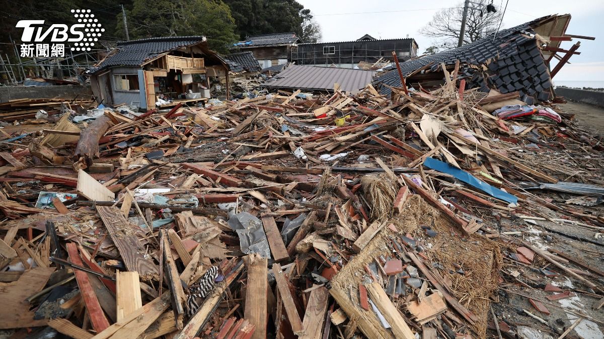 地震若釀海嘯、路斷 共同社:日本逾2900村恐陷孤立