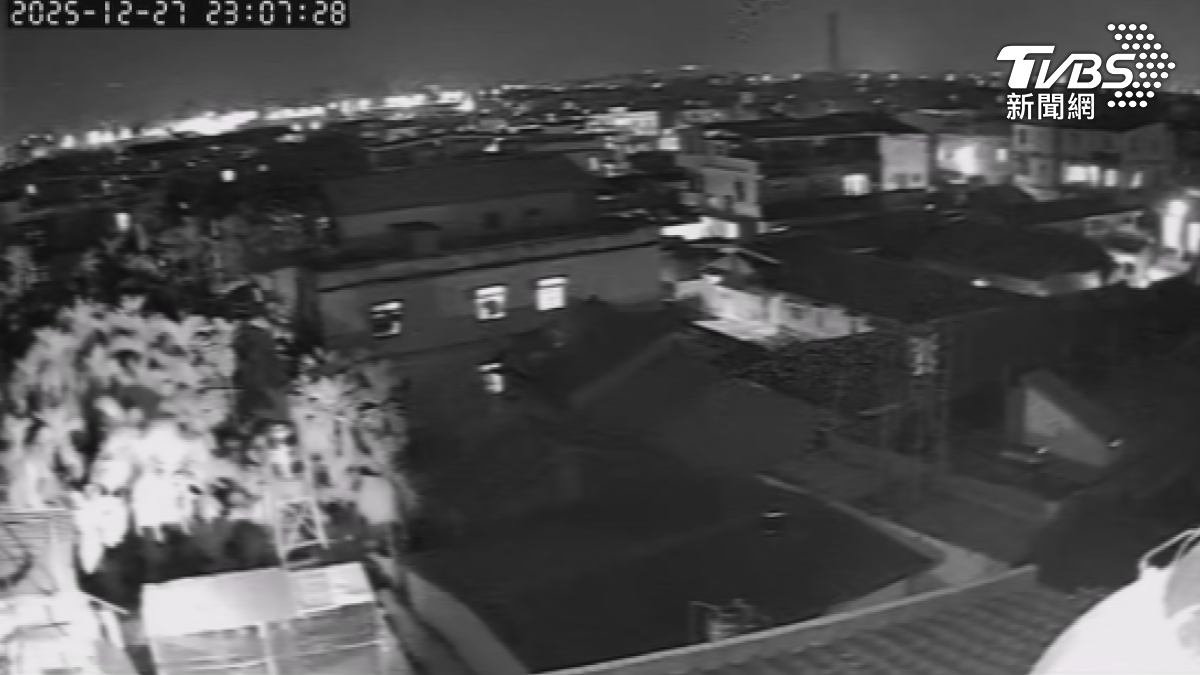 屏東竹田鄉履豐村,在27日晚間發生地震時,村里的廣播在60秒前就提醒,而且還逐漸倒數震波快接近了(圖/TVBS)