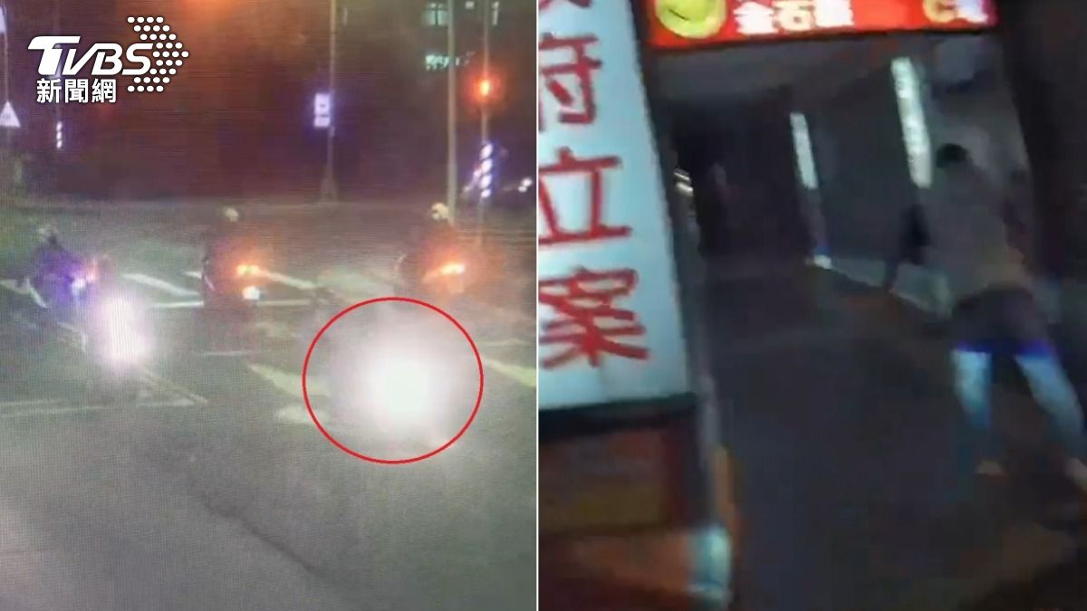高姓男子拒檢多次逆向、闖紅燈逃竄,最後甚至棄車徒步逃跑,仍不敵優勢警力落網。(圖/TVBS)