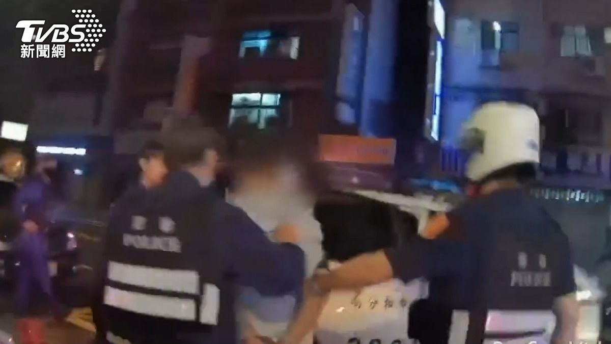 高姓通緝犯被逮捕。(圖/TVBS)