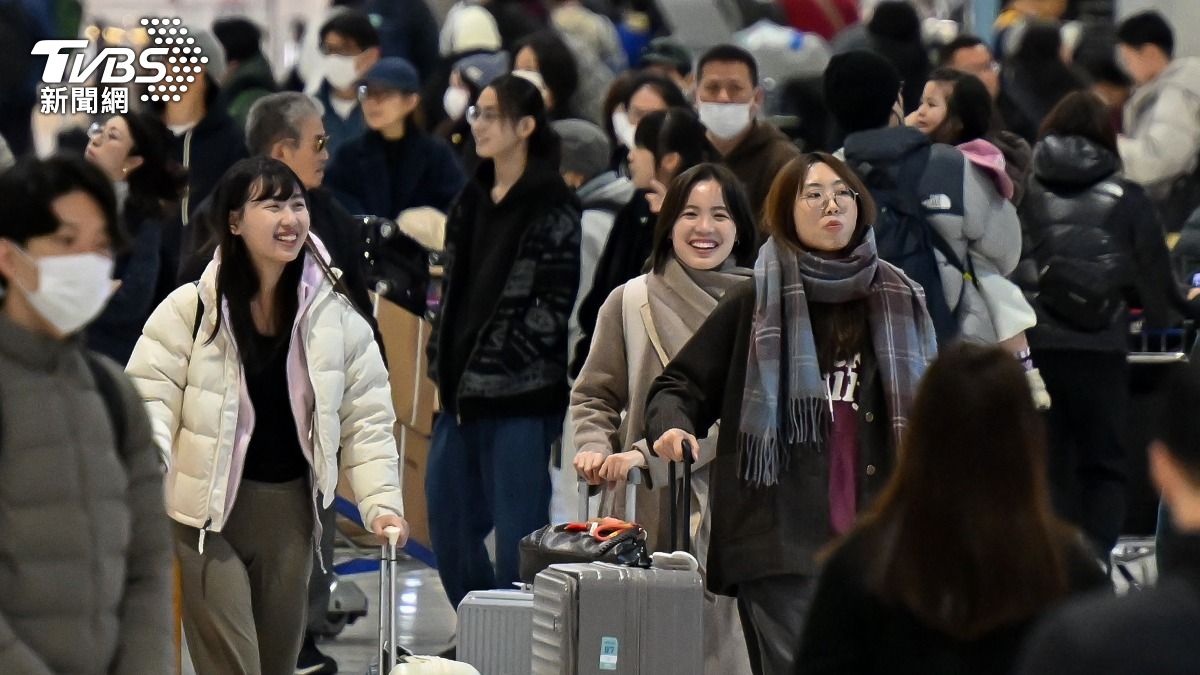 日9天新年連假成田機場塞爆 台灣成人氣目的地「這天」是返國高峰