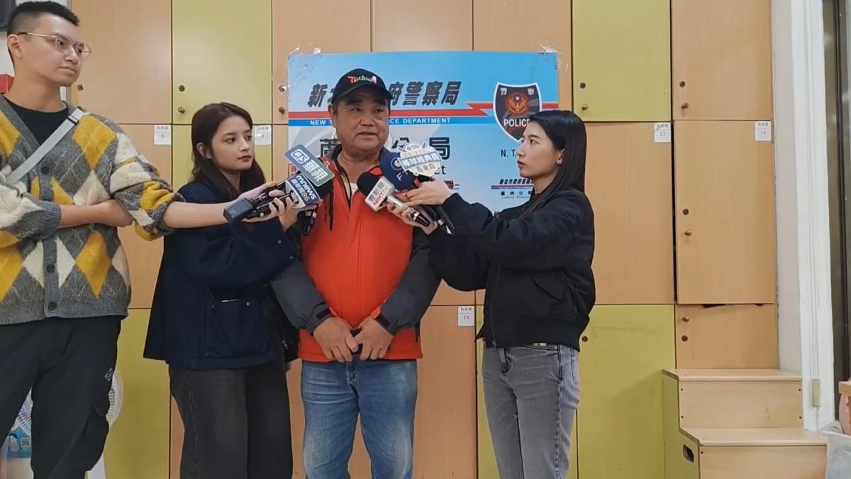 德音義警分隊副分隊長陳忠勝受訪。（圖／TVBS）