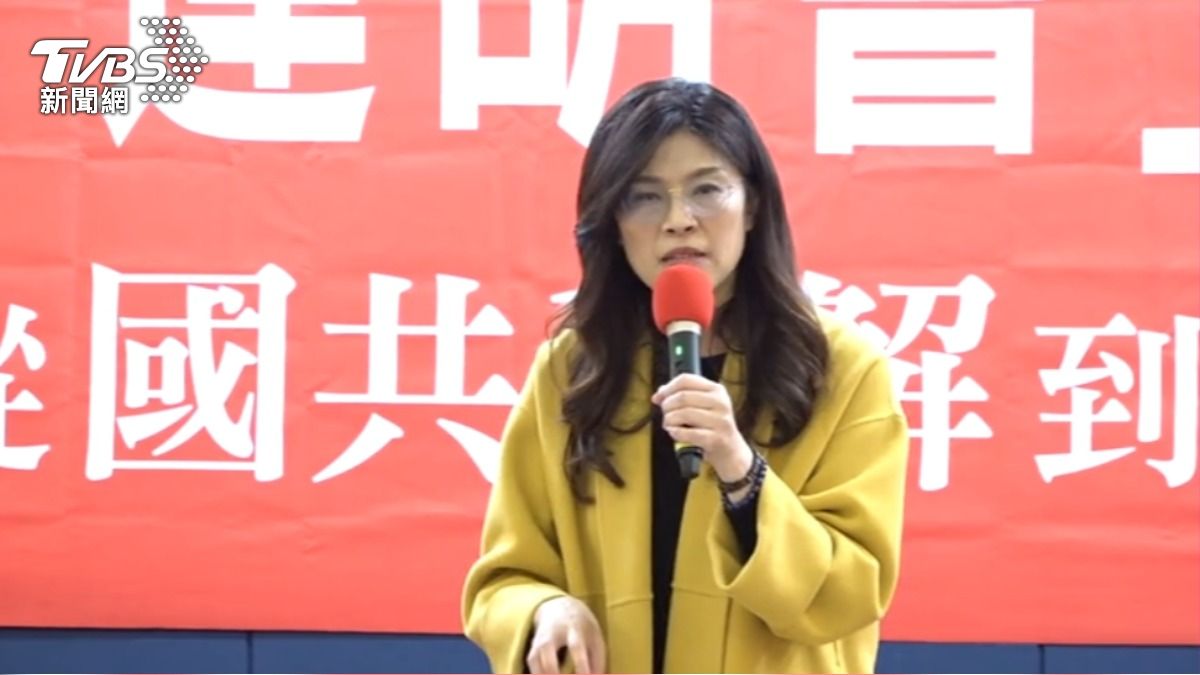 國民黨主席鄭麗文出席連胡會20週年座談,盼打開兩岸和平的歷史之窗。(圖/TVBS)