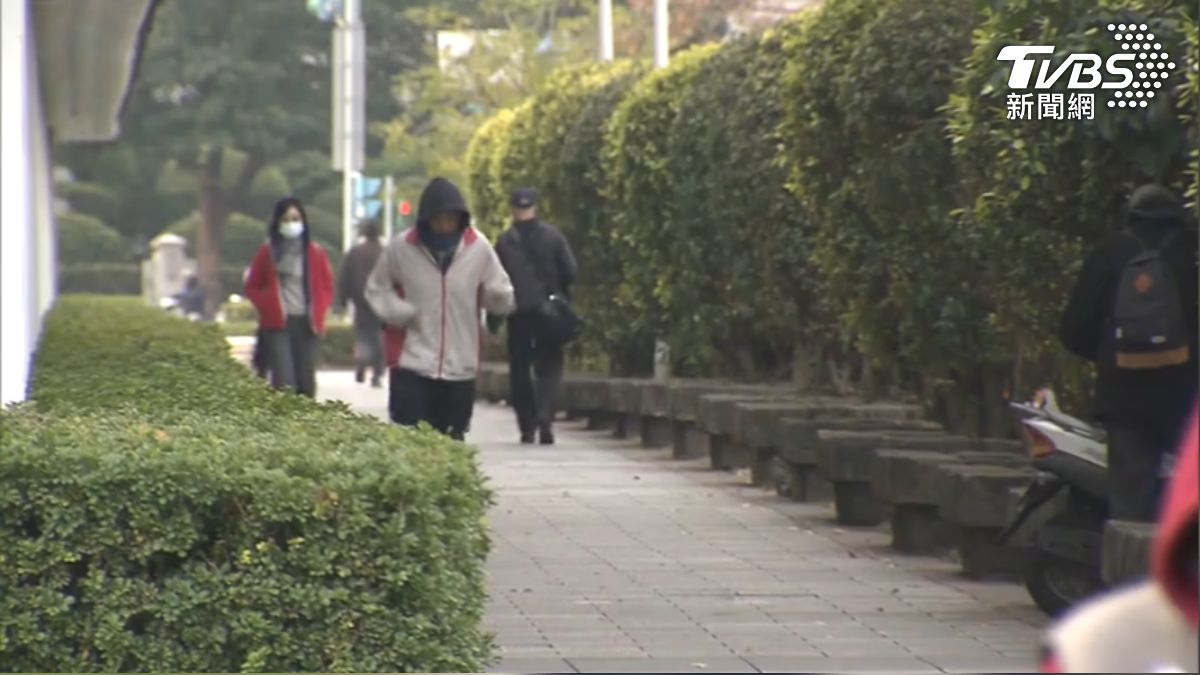 元旦後強冷空氣,專家說可能達寒流等級。(圖/TVBS)